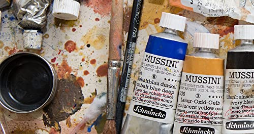 Schmincke - MUSSINI®, finest artist's resin oil colors, glaze gold green - 35 ml - Image 5