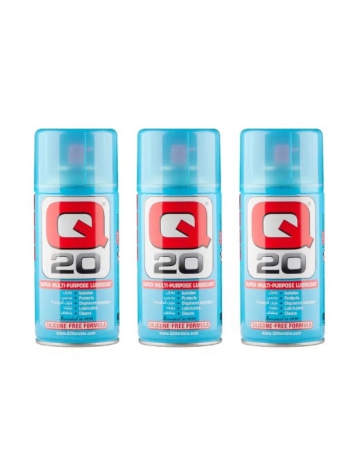 Q20 Combo - Super Multi-Purpose Lubricant, 300 gm (3)