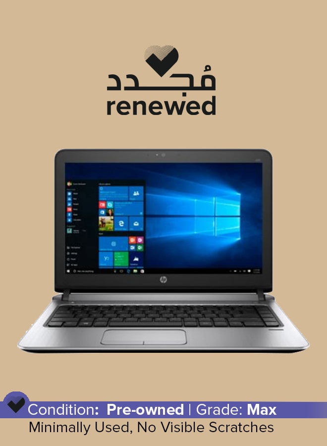 HP مجدد - لابتوب بروبوك 430 G3 (2015) بشاشة 13.3 بوصة، مع معالج إنتل كور i3/الجيل السادس/ذاكرة 4 جيجابايت/قرص صلب SSD بسعة 256 جيجابايت/رسومات إنتل HD - Image 1