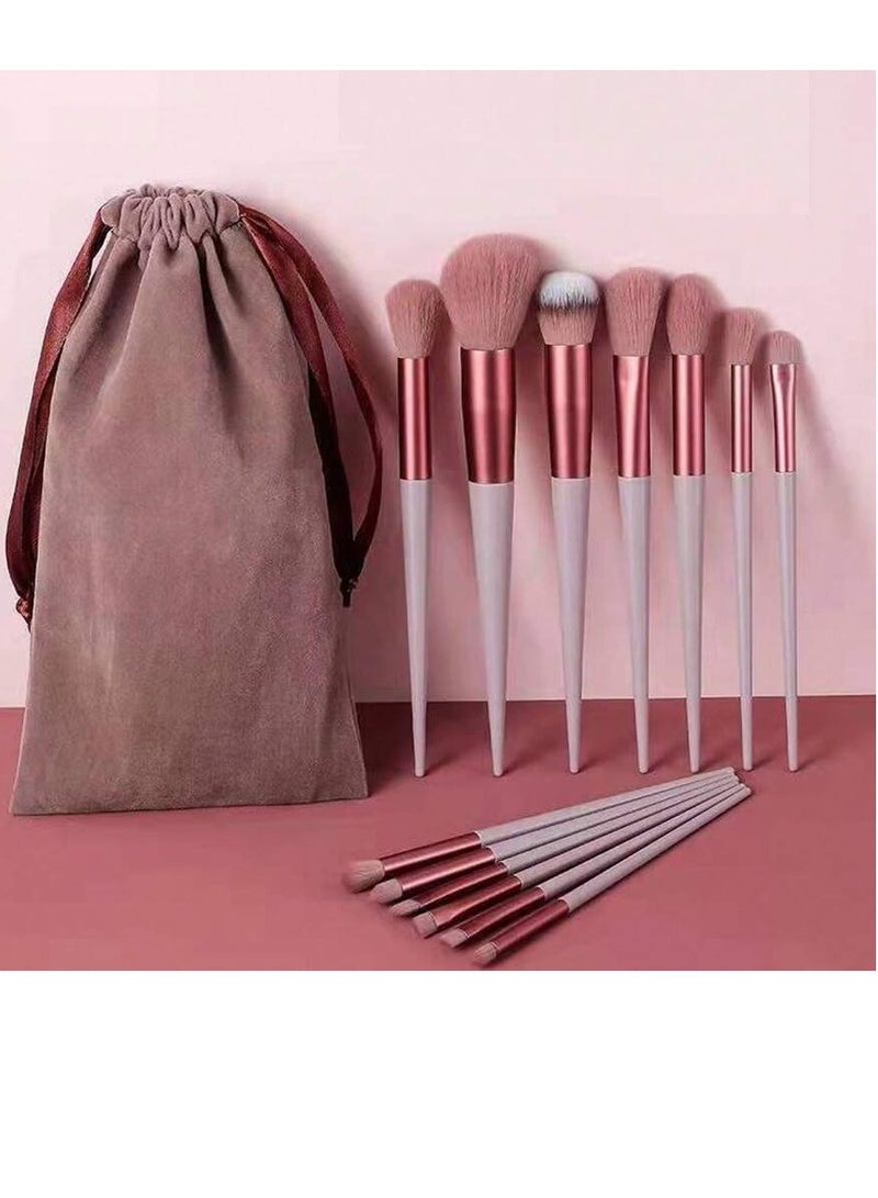 فرش مكياج, طقم من 14 قطعة للاستخدام اليومي مع حقيبة لسهولة الحمل - Image 2