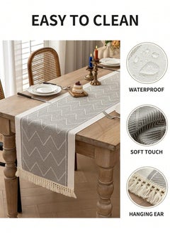 The Wave Table is Decorated with Armor Edges and is Suitable For Home, Party, Hotel,And Dining Table Decoration Restaurants. It is Made of Waterproof Cloth. - pzsku/Z9F0AB40711A7A6FD2CB5Z/45/_/1724225913/b514e27f-3561-47eb-b52d-e232a20e0e63