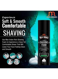 Man Arden Shaving Foam For Sensitive Skin, 200G  - Image 4