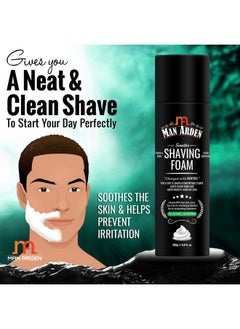 Man Arden Shaving Foam For Sensitive Skin, 200G  - Image 5