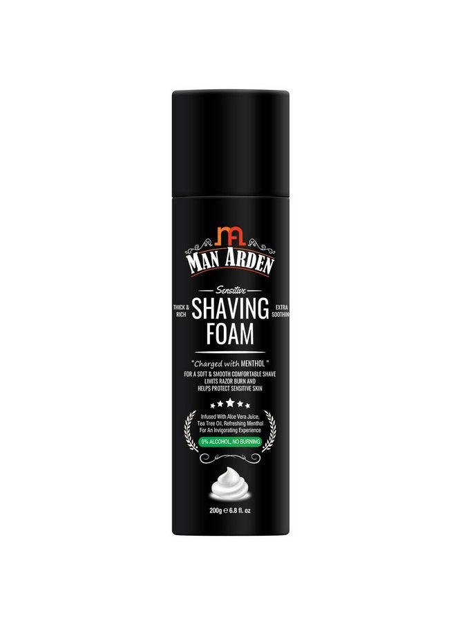 Man Arden - Shaving Foam For Sensitive Skin, 200G - Image 1