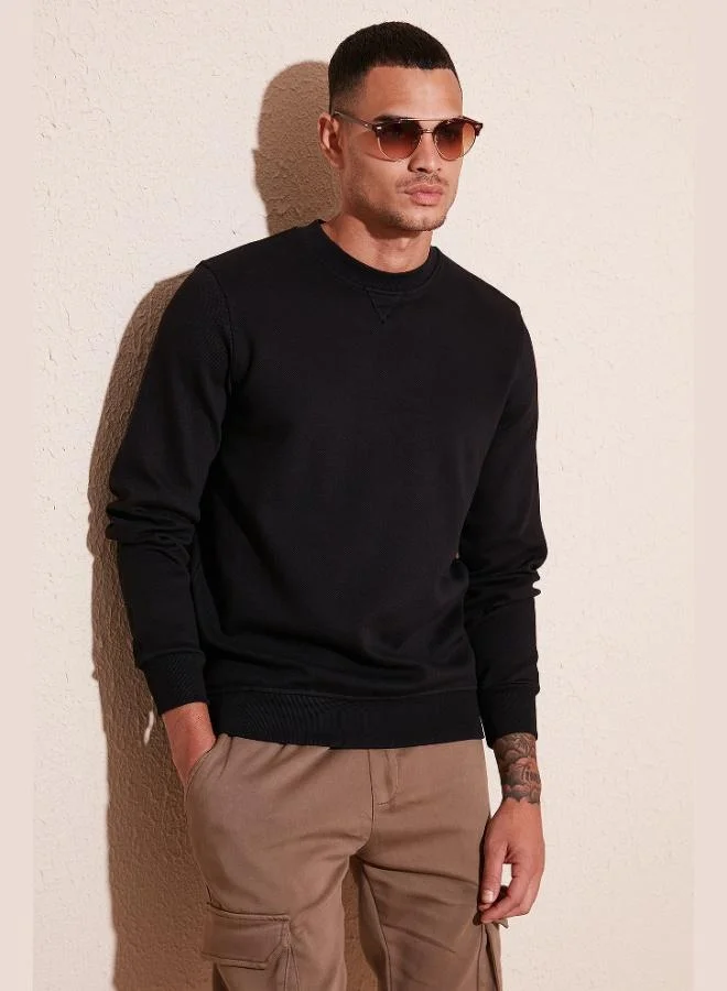 Buratti Cotton Relaxed Fit Crew Neck Sweatshirt Men's SWEAT 5905453