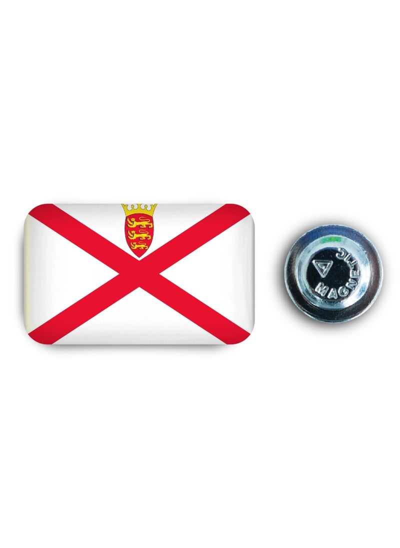 971MEDIA Jersey Flag Magnetic Badge  - Image 1