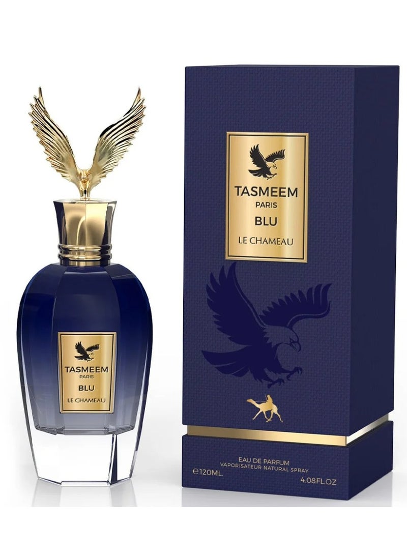LE CHAMEAU Perfume Tasmeem BLU  LE CHAMEAU 120 Ml