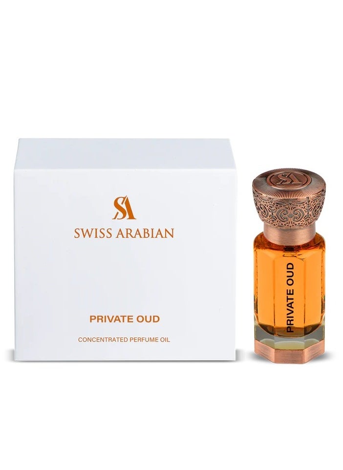 SWISS ARABIAN - Private Oud - Concentrated Perfume Oil 12ml - Image 1
