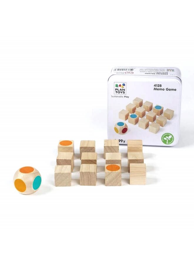 IAF Wooden Memo Game Multicolor - Image 1