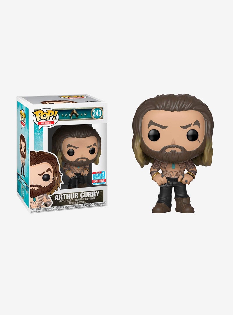 Funko Pop! Aquaman Arthur Curry Fall Convention Exclusive Figure - Image 2