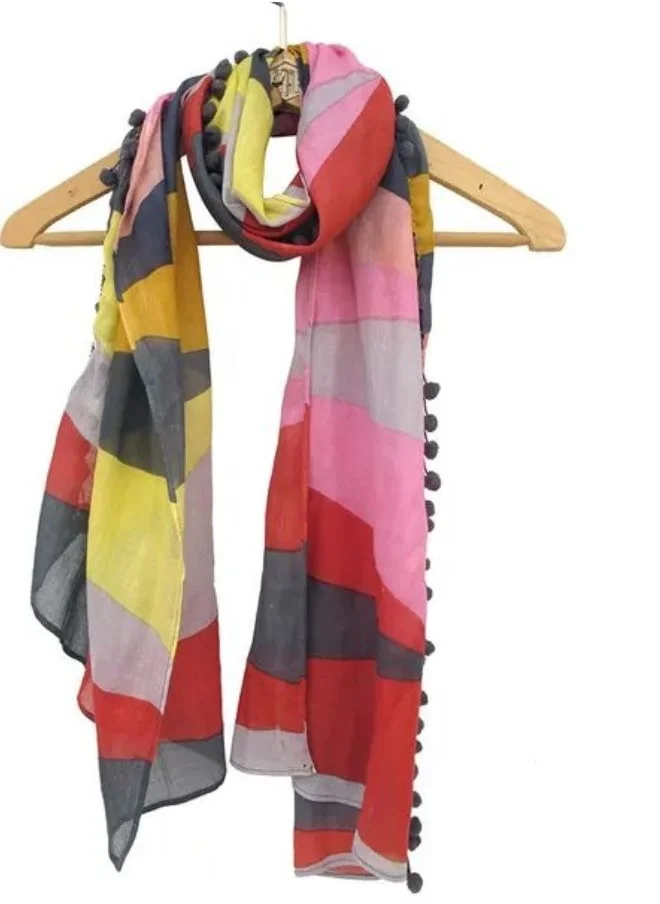 House Of Disaster Dakota Grey Scarf