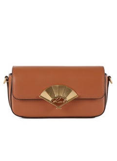 Karl Lagerfeld Paris Karl Lagerfeld Paris Signature Fan leather crossbody bag  - Image 1
