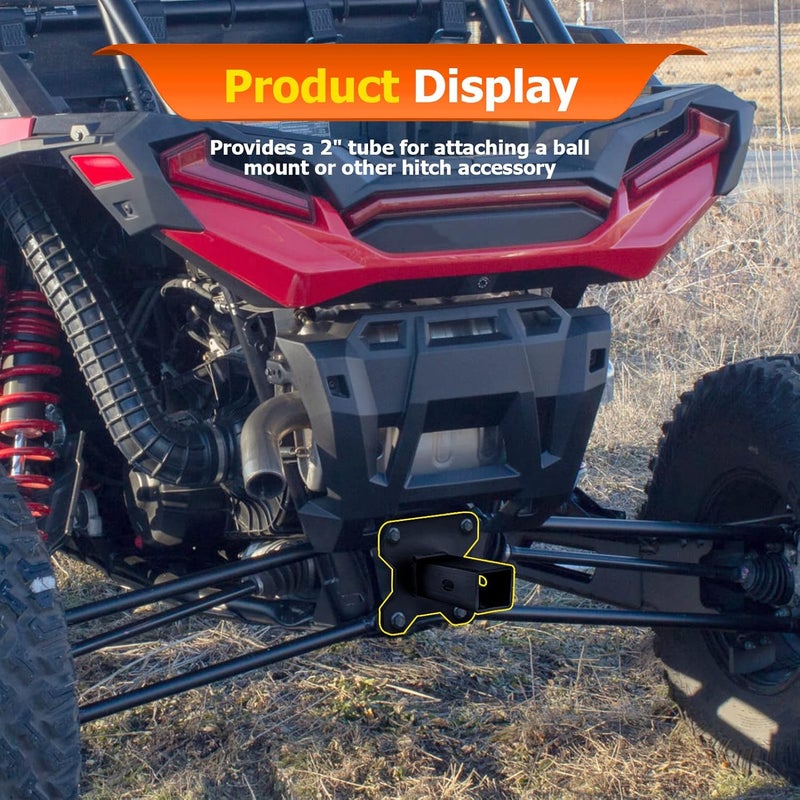 WeiSen وصلة سحب خلفية WeiSen UTV 2" لسيارات Polaris RZR XP 1000 (2014-2025) - Image 4