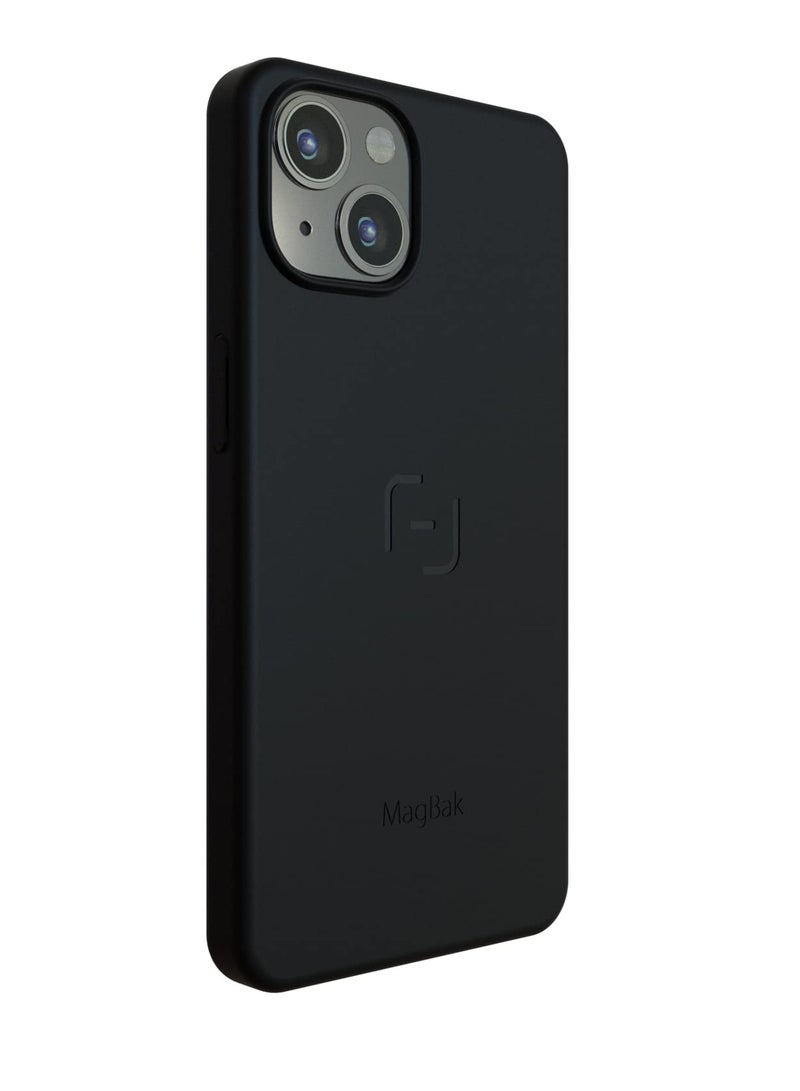 ماغباك حافظة لهاتف آيفون 14 مع 1 عصا مغناطيسية باللون الأسود - Image 3