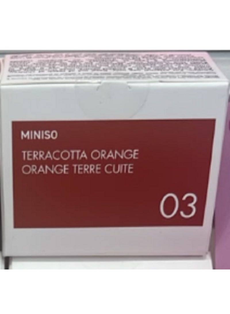 Blush Terracotta Orange (shade number 03).