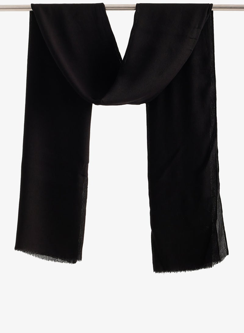 Carina Crinkle Fringed Scarf - Image 1