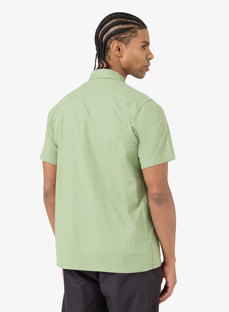 سفنتي فايف قميص كلاسيكي بقصة عادية - Image 2