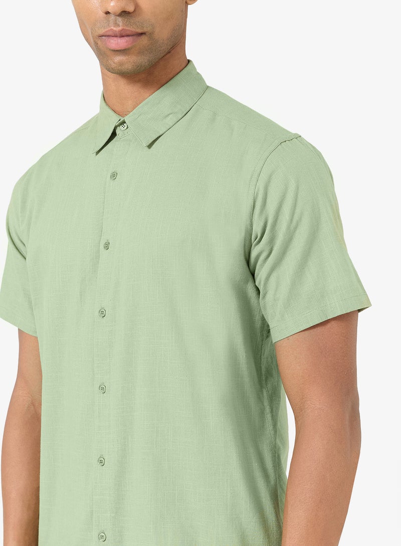 سفنتي فايف قميص كلاسيكي بقصة عادية - Image 3