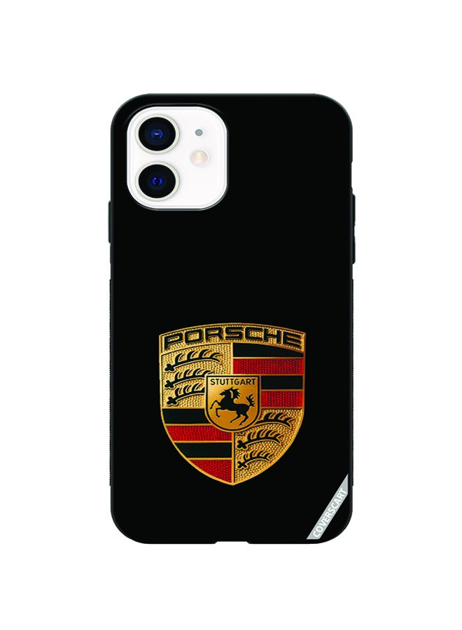 COVERSCART Protective Case Cover For Apple iPhone 12 Porsche Design Black