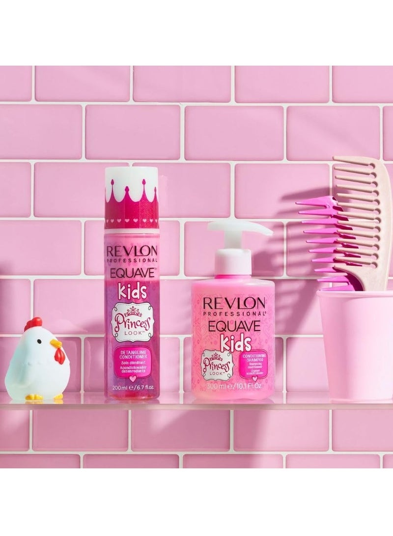 ريفلون شامبو إيكوايف الاحترافي لتصفيف شعر الأطفال بإطلالة الأميرة، شامبو لفك تشابك الشعر للأطفال (300 مل) - Image 3