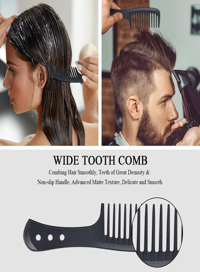E-DUNIA Wide Tooth Comb for Curly, Long, Thin, Dense Hair, Black, Polypropylene, Adult Women, Unisex Adults - Image 4