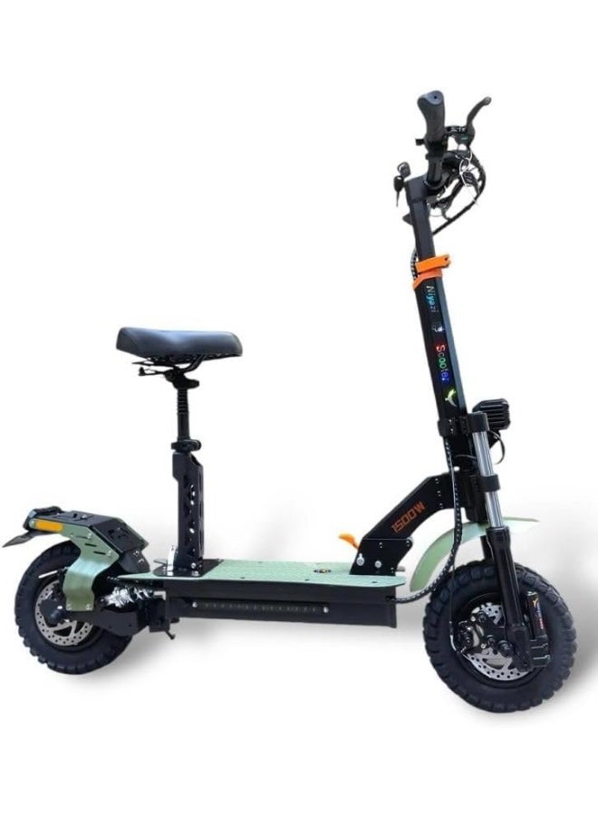 The original RT5 PRO Monster Scooter with a 1500W motor is suitable for outdoor adventures and trips. - Image 2