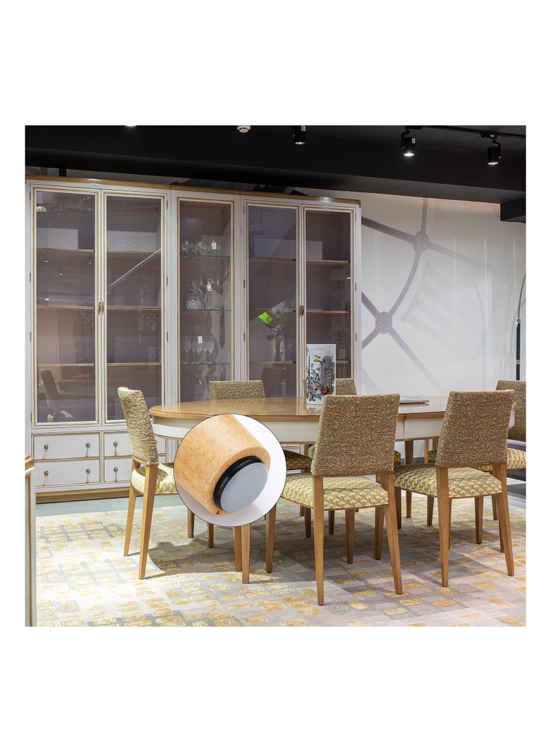 KASTWAVE Furniture Moving Pads, 12 Pcs Round Shaped Self-Stick Furniture Sliders Furniture Easy Movers Floor Protector Pads for Moving Furniture Movers Carpet Gliders Glides  - Image 5