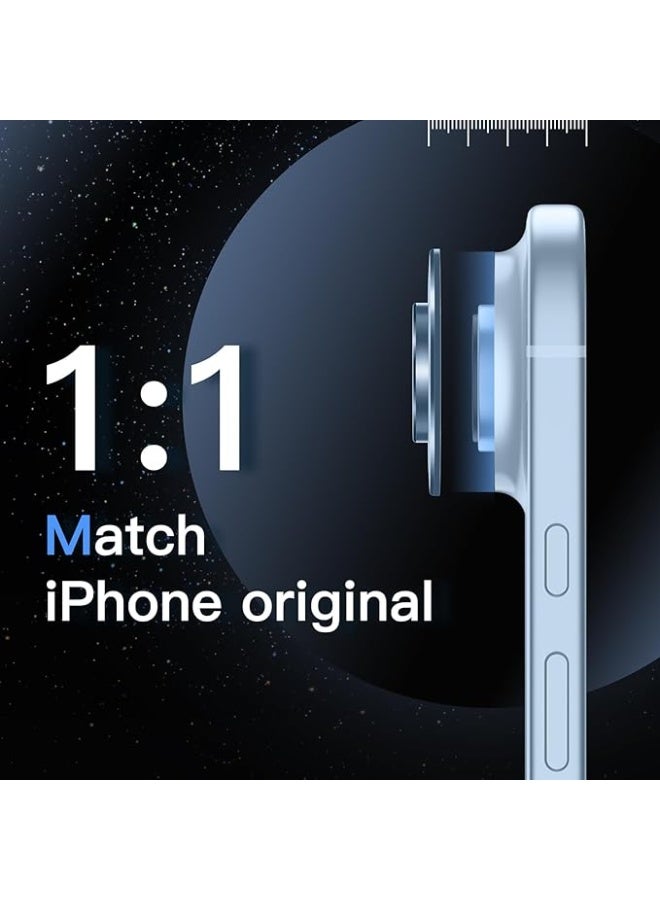 For Apple iPhone Air -  Camera Lens Protector, 9H Tempered Glass, Anti-Scratch, Case Friendly, Does Not Affect Night Shots, HD Clear - Blue - Image 4