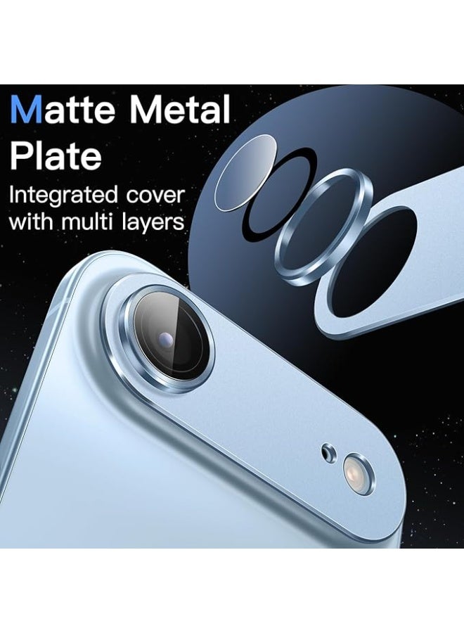 For Apple iPhone Air -  Camera Lens Protector, 9H Tempered Glass, Anti-Scratch, Case Friendly, Does Not Affect Night Shots, HD Clear - Blue - Image 5