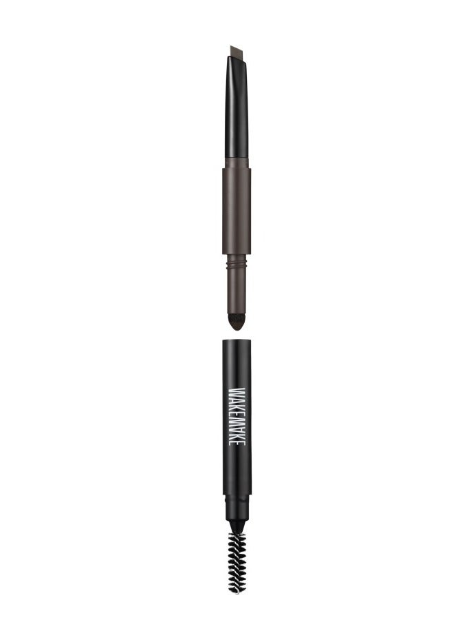 WAKEMAKE Powder Jet Dual Brow Chestnut Brown - Image 1
