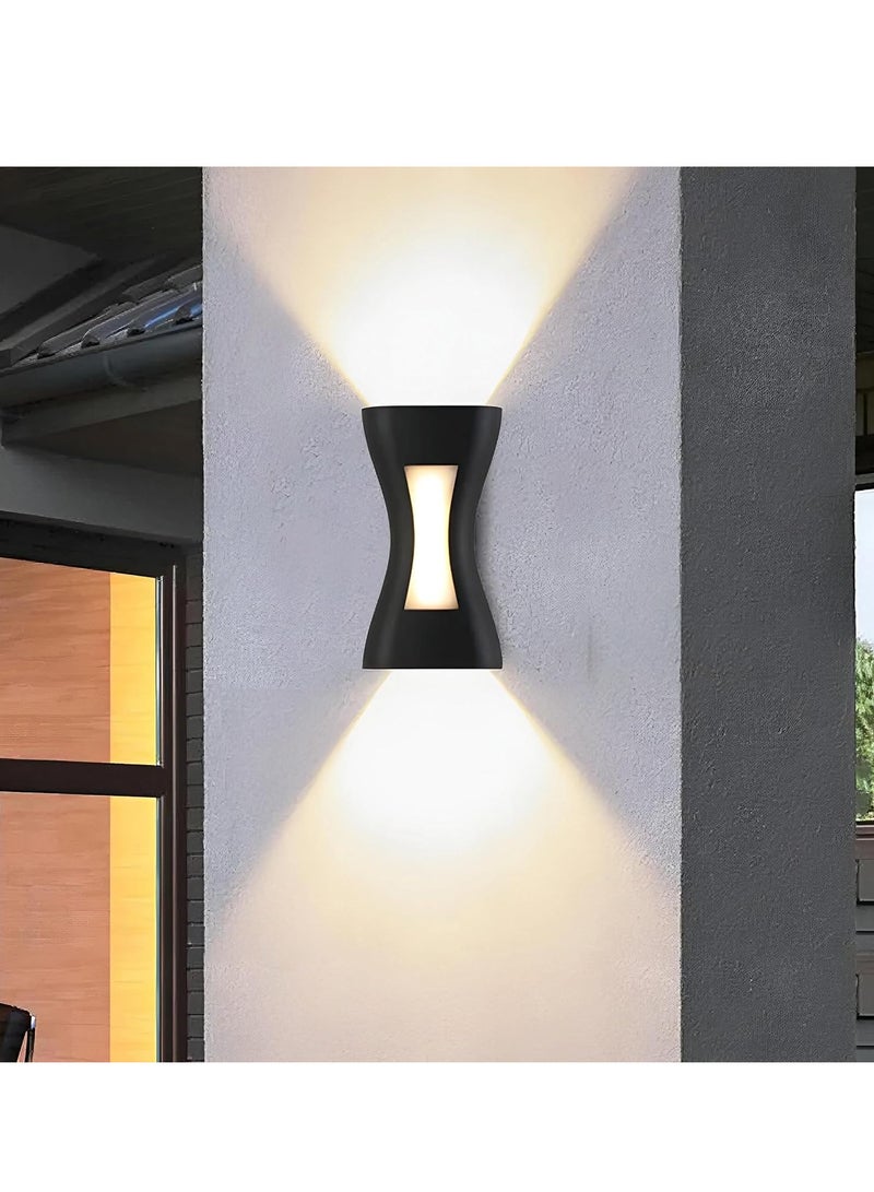 Next Life 2023 Modern Up and Down LED Wall Lamp 3000K Indoor Outdoor Wall Light Waterproof Wall sconce For Garden Lawn And Balcony Warmwhite - Image 3