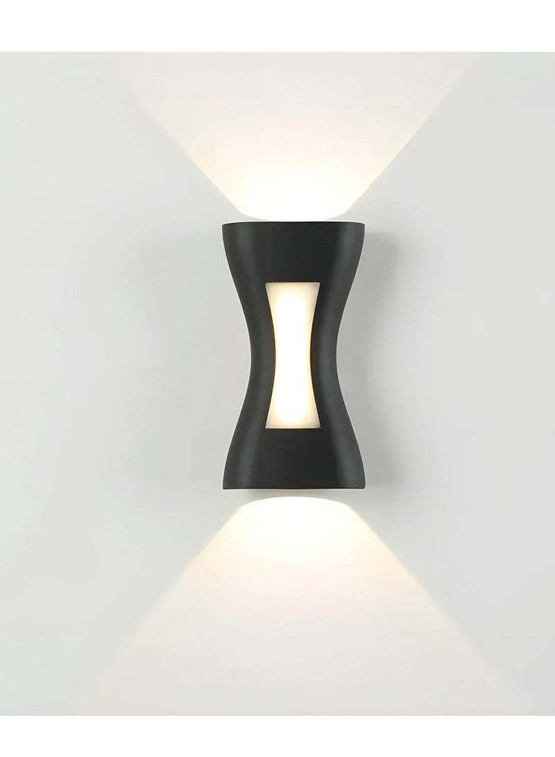 Next Life 2023 Modern Up and Down LED Wall Lamp 3000K Indoor Outdoor Wall Light Waterproof Wall sconce For Garden Lawn And Balcony Warmwhite - Image 1