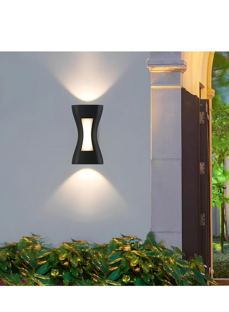 Next Life 2023 Modern Up and Down LED Wall Lamp 3000K Indoor Outdoor Wall Light Waterproof Wall sconce For Garden Lawn And Balcony Warmwhite - Image 4