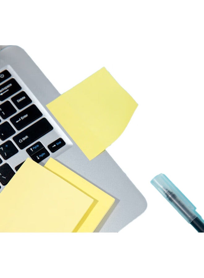 Comix [Lowest Price Online] 12-Pack Yellow Sticky Notes/Notepads/Note Pads/Note Stickers/Easy Notes (76X76Mm) Office Stationery D5002 - Image 3