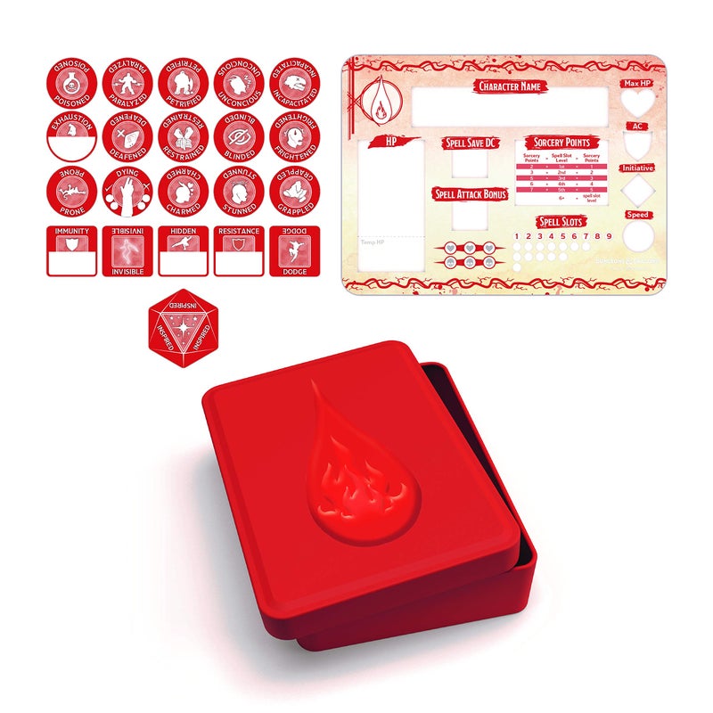 Gale Force Nine Sorcerer Token Set  Multi - Image 2