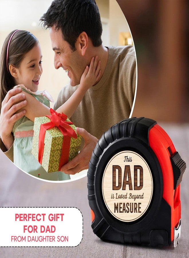 Gossby Tape Measure for Dad - Fathers Day, Birthday, Christmas - Woodworking, Carpenter Tool Gift for Men - Image 3