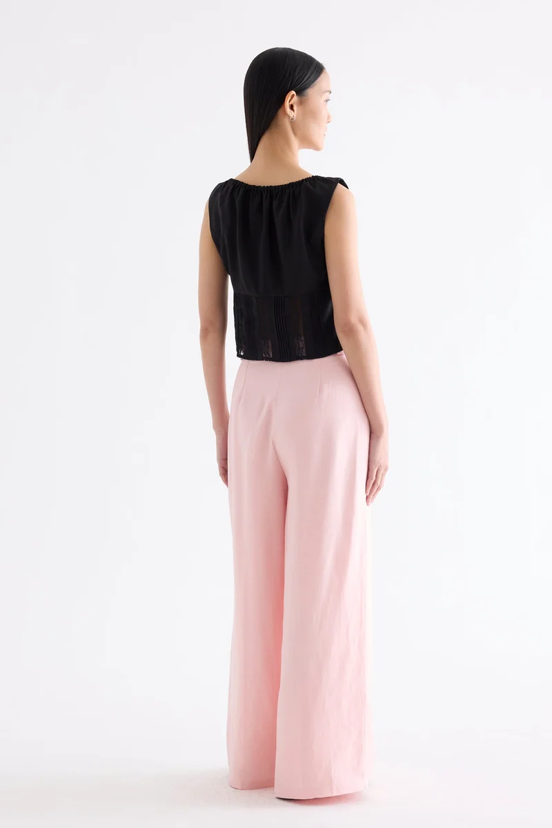 ذا اديتورز ماركت Debrie Lace Panel Top