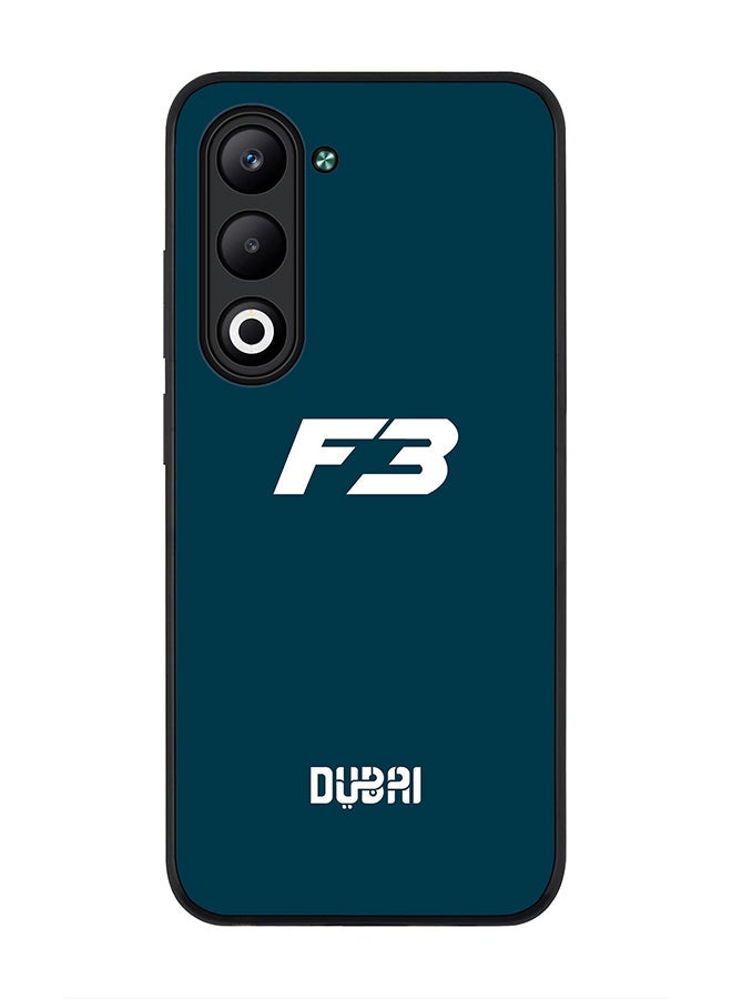 Stylizedd For Oppo A5 5G / A5 4G Case,Slim fit Camera Protection, Shockproof Thin Phone cover  -  Faz3 Dubai Blue