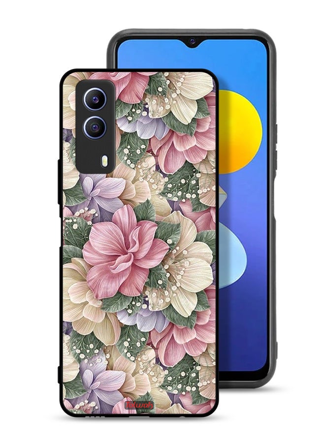 Tolwak Vivo T1x Protective Case Cover Hd Floral - Image 1