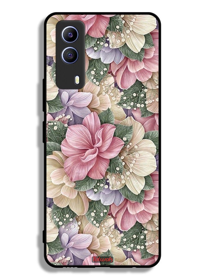 Tolwak Vivo T1x Protective Case Cover Hd Floral - Image 2