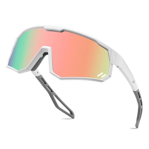 Karsaer Polarized Cycling Glasses Sports Sunglasses, UV400 Protection Baseball Running Glasses for Men Women Youth E1267 - Image 1