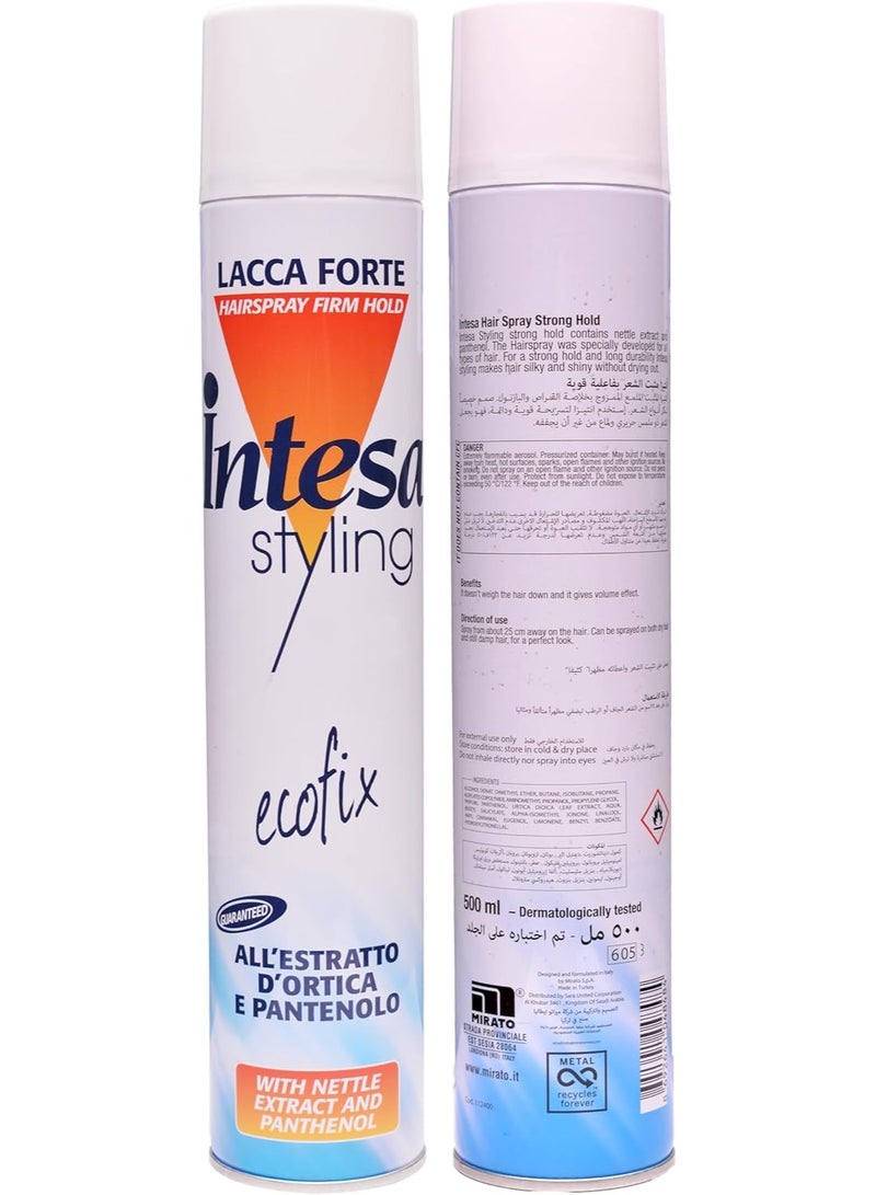 Intesa Styling Hair Spray 500 ml - Image 1