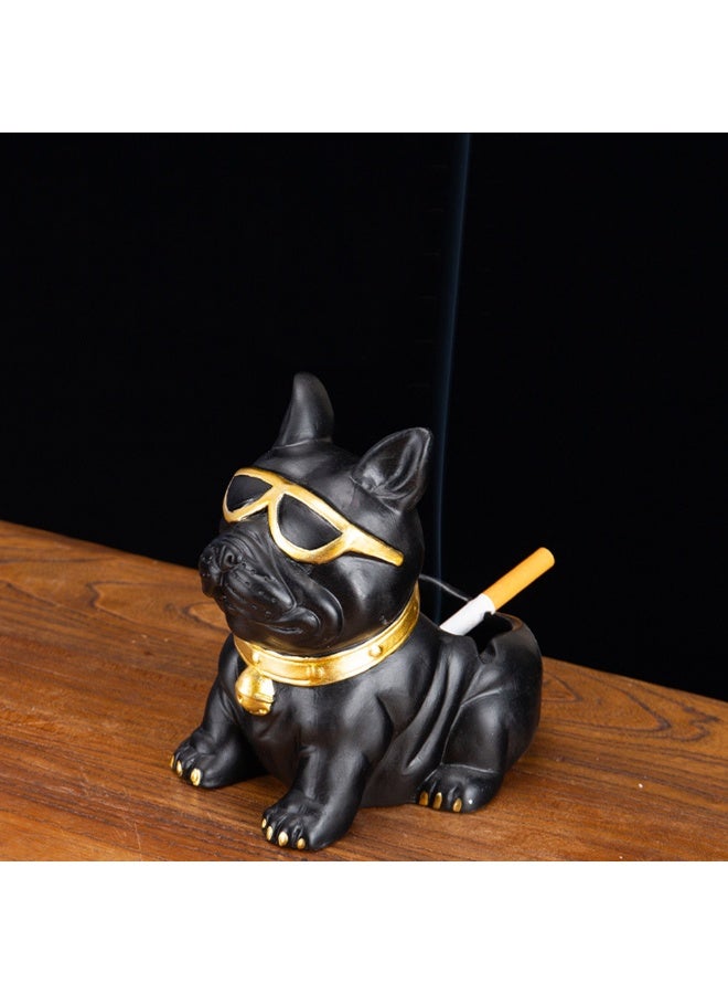 1pcs Creative Animal Ash Tray, Windproof Proof Ashtray For Smokers, Cigar，Multi Functional Storage Box，Home Decoration，Suitable For Living Room, Entrance, Bedroom, Bathroom - Image 5