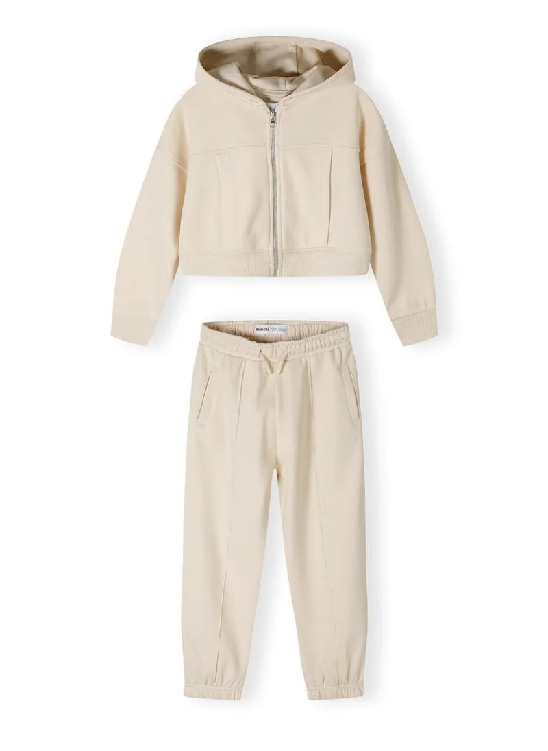 مينوتي Teen Girls Cropped Zip Through Hoodie and Jogger Set