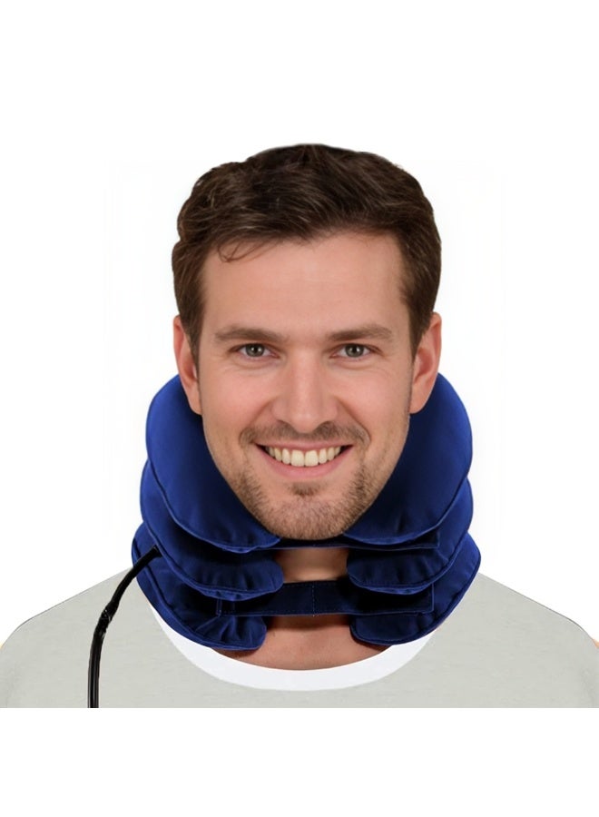 Relax Smart Cervical Neck Traction Pillow – Orthopedic Neck Stretcher for Spine Alignment, Muscle Relaxation, and Pain Relief – Ergonomic Chiropractic Support Pillow for Home, Office, and Travel - Image 2