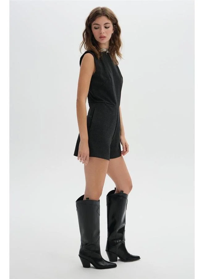 Sherin Anthracite Mini Dress