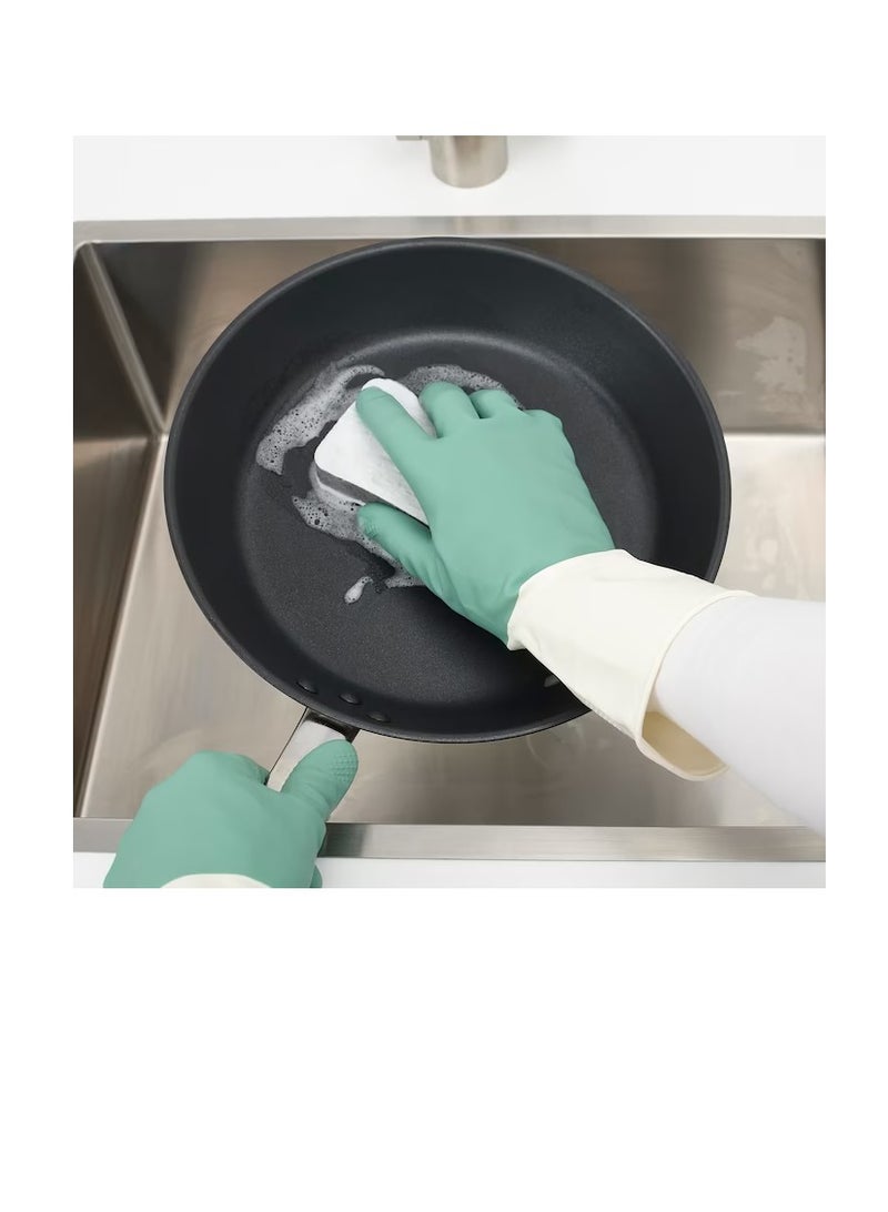 Cleaning gloves, greenM - Image 2