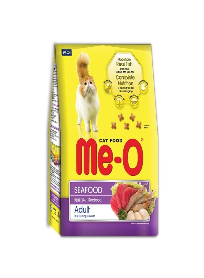 Me-O Adult Dry Cat Food Seafood Flavor 3 Kg - Image 1