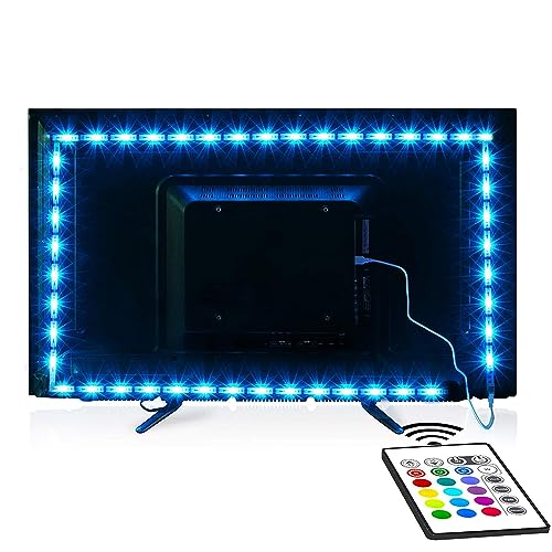 maylit Tv Led Backlight, 16.4ft Led Strip Lights for 75-85in Tv, Tv Lights kit with Remote, RGB Bias Lighting for Room Decor - Image 1