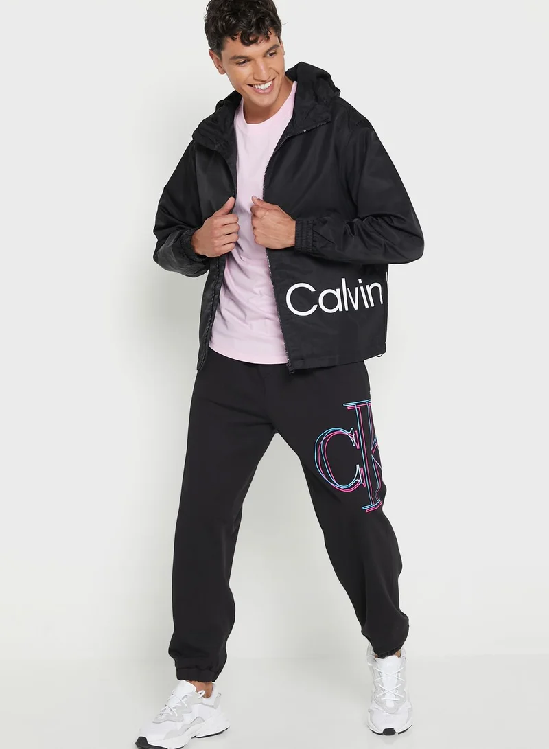 Calvin Klein Jeans Colour Block Hooded Jacket